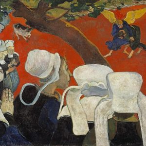 Paul Gauguin Vaaz Sonrası Misyon Kanvas Tablo