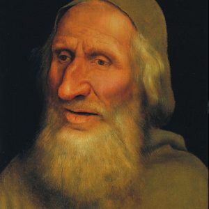 Quentin Matsys Yaşlı Bir Adamın Başı Kanvas Tablo