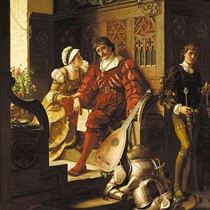 Edmund Blair Leighton Görev Kanvas Tablo