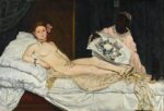 Édouard Manet Olympia Kanvas Tablo