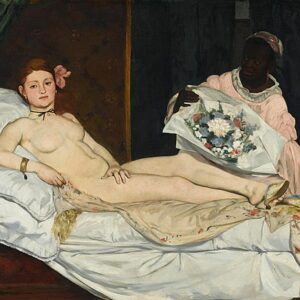 Édouard Manet Olympia Kanvas Tablo