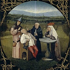 Hieronymus Bosch Taş Kesme Kanvas Tablo