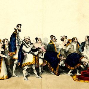 Honoré Daumier Kral Pétaud'nun Sarayı Kanvas Tablo