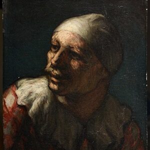 Honoré Daumier Pasquin'in Başı Kanvas Tablo