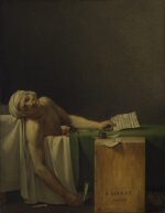 Jacques-Louis David Marat'ın Ölümü Kanvas Tablo