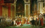 Jacques-Louis David Napolyon'un Taç Giymesi Kanvas Tablo
