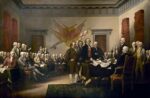 John Trumbull Bağımsızlık Bildirgesi Kanvas Tablo