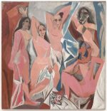 Pablo Picasso Avignonlu Kızlar Kanvas Tablo
