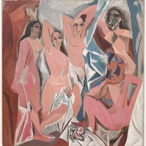 Pablo Picasso Avignonlu Kızlar Kanvas Tablo