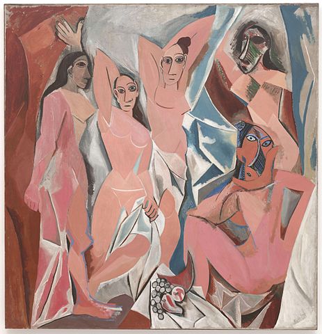 Pablo Picasso Avignonlu Kızlar Kanvas Tablo