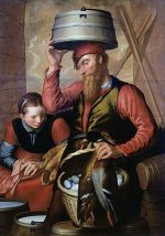 Pieter Aertsen Tavuk Satıcıları Kanvas Tablo
