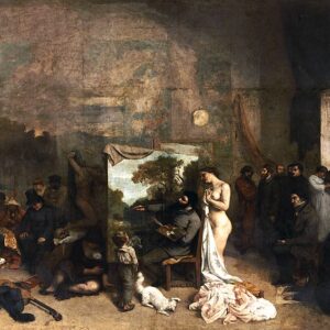 Gustave Courbet Ressamın Stüdyosu Kanvas Tablo