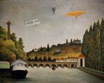 Henri Rousseau Sevres'teki Köprünün Görünümü Kanvas Tablo