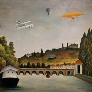 Henri Rousseau Sevres'teki Köprünün Görünümü Kanvas Tablo