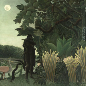 Henri Rousseau Yılan Büyücüsü Kanvas Tablo