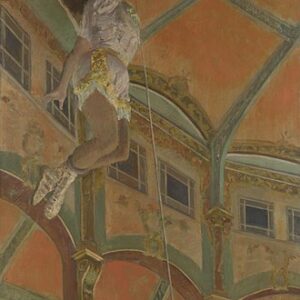 Edgar Degas Bayan La La Cirque Fernando'da Kanvas Tablo