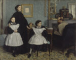 Edgar Degas Bellelli Ailesi Kanvas Tablo