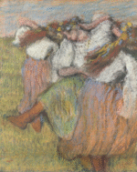 Edgar Degas Ukraynalı Dansçılar Kanvas Tablo