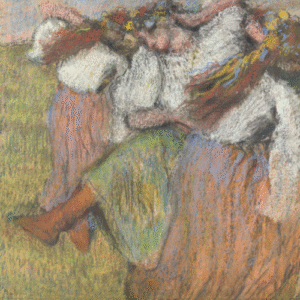 Edgar Degas Ukraynalı Dansçılar Kanvas Tablo