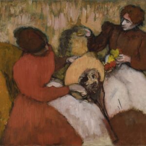 Edgar Degas Şapkacılar Kanvas Tablo