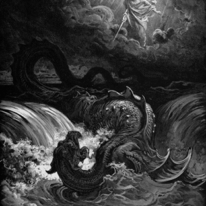 Gustave Doré Leviathan'ın Yıkımı Kanvas Tablo
