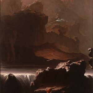 John Martin Sadak Unutulma Sularını Ararken Kanvas Tablo