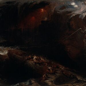 John Martin Tufan Kanvas Tablo