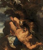 Peter Paul Rubens Zincire Vurulmuş Prometheus Kanvas Tablo