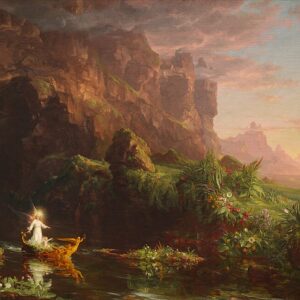 Thomas Cole Çocukluk Kanvas Tablo