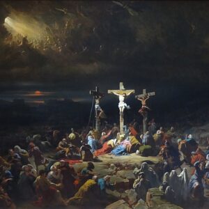 Grégory Lejeune İsa'nın Son Nefesi Kanvas Tablo